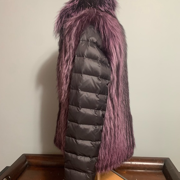 Gorski Fox Fur Jacket w/ Removable Down Sleeves - Picture 2 of 13
